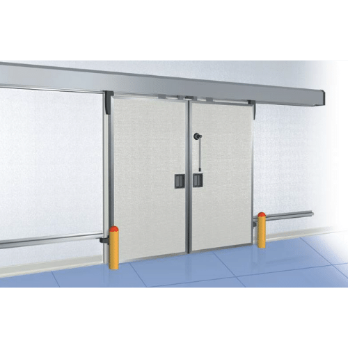 double leaf refrigerated sliding doors