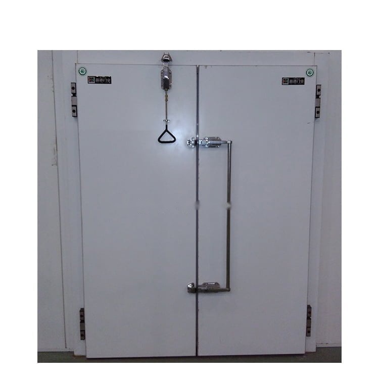 Two leaf hinged door